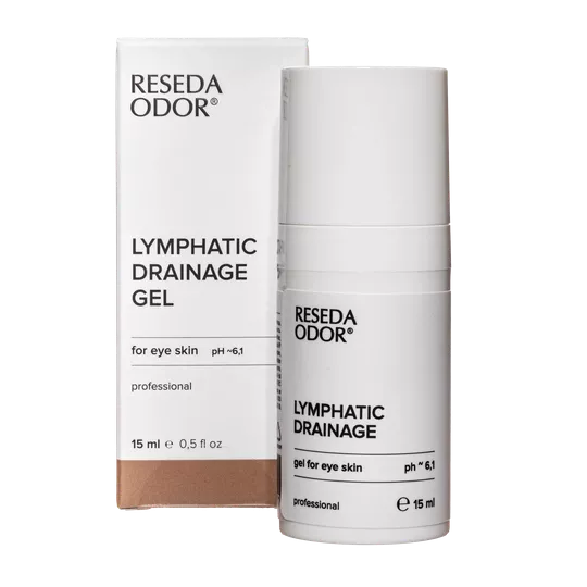 Лимфодренажный гель вокруг глаз. Lymphatic Drainage Gel for Eye Skin Updated Format - resedaodor.com